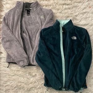 the north face bundle of 2 jackets